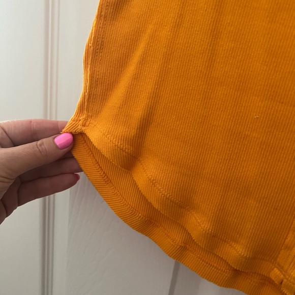 ✨ Free People ✨ Kate Sleeveless Tank Top (Mustard Yellow) - Picture 7 of 7